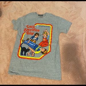 Two Halloween shirts in good condition.